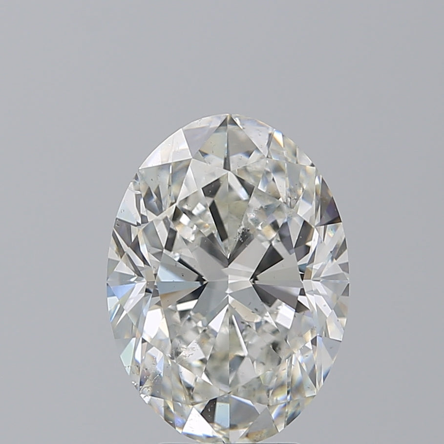 5.05ct Oval H SI2 Natural Diamond