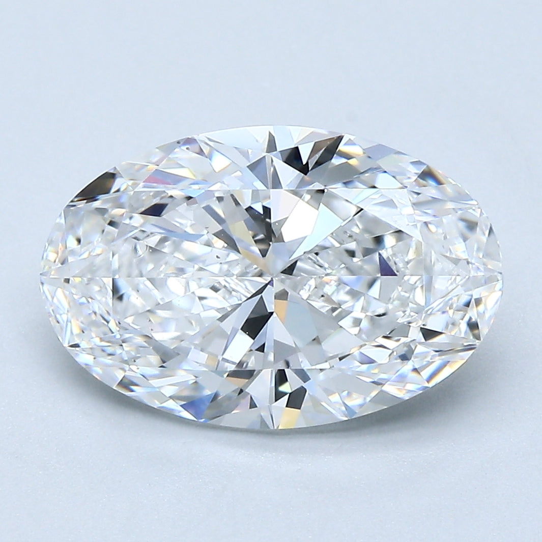 3.52ct Oval D VS2 Natural Diamond