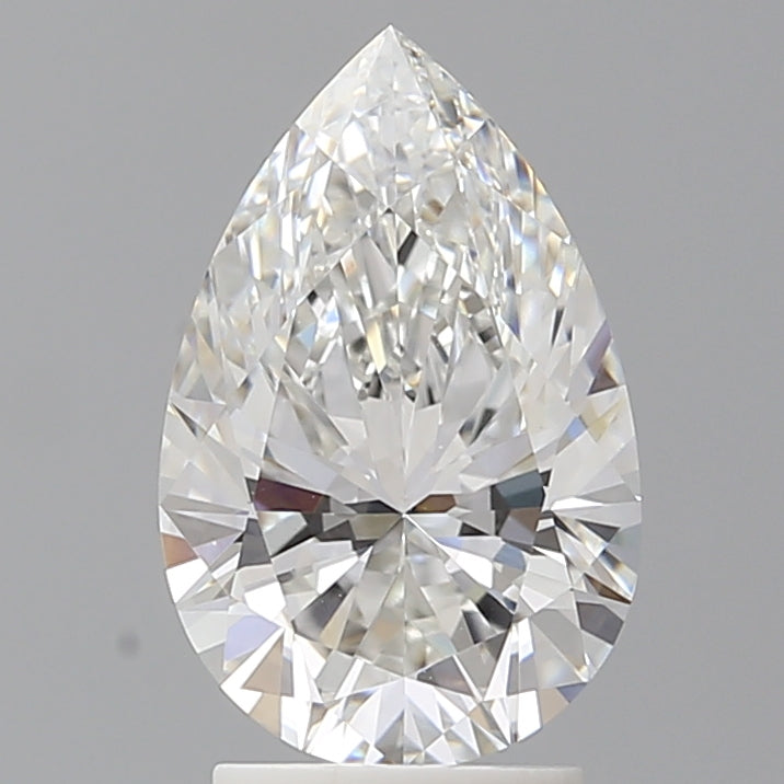 2.6ct Pear E VVS2 Lab Grown Diamond