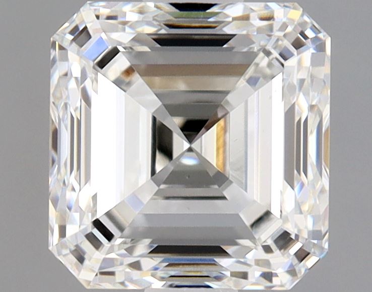 1ct Asscher H VS1 Natural Diamond