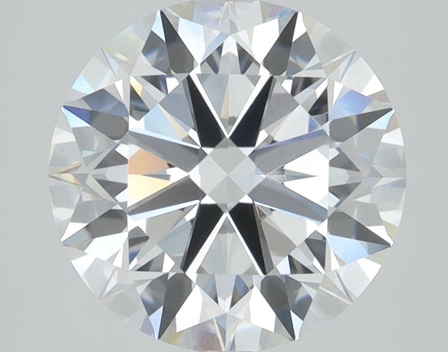 2.84ct Round F VS2 Lab Grown Diamond