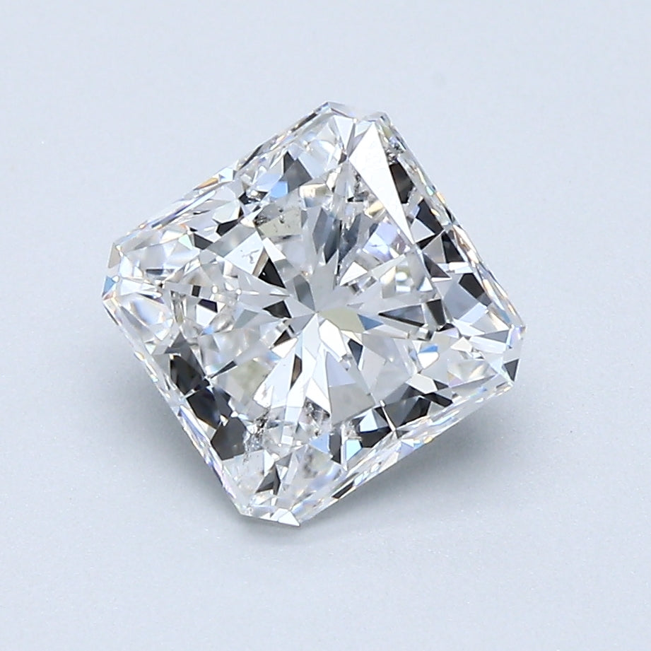 1.71ct Radiant D SI1 Natural Diamond