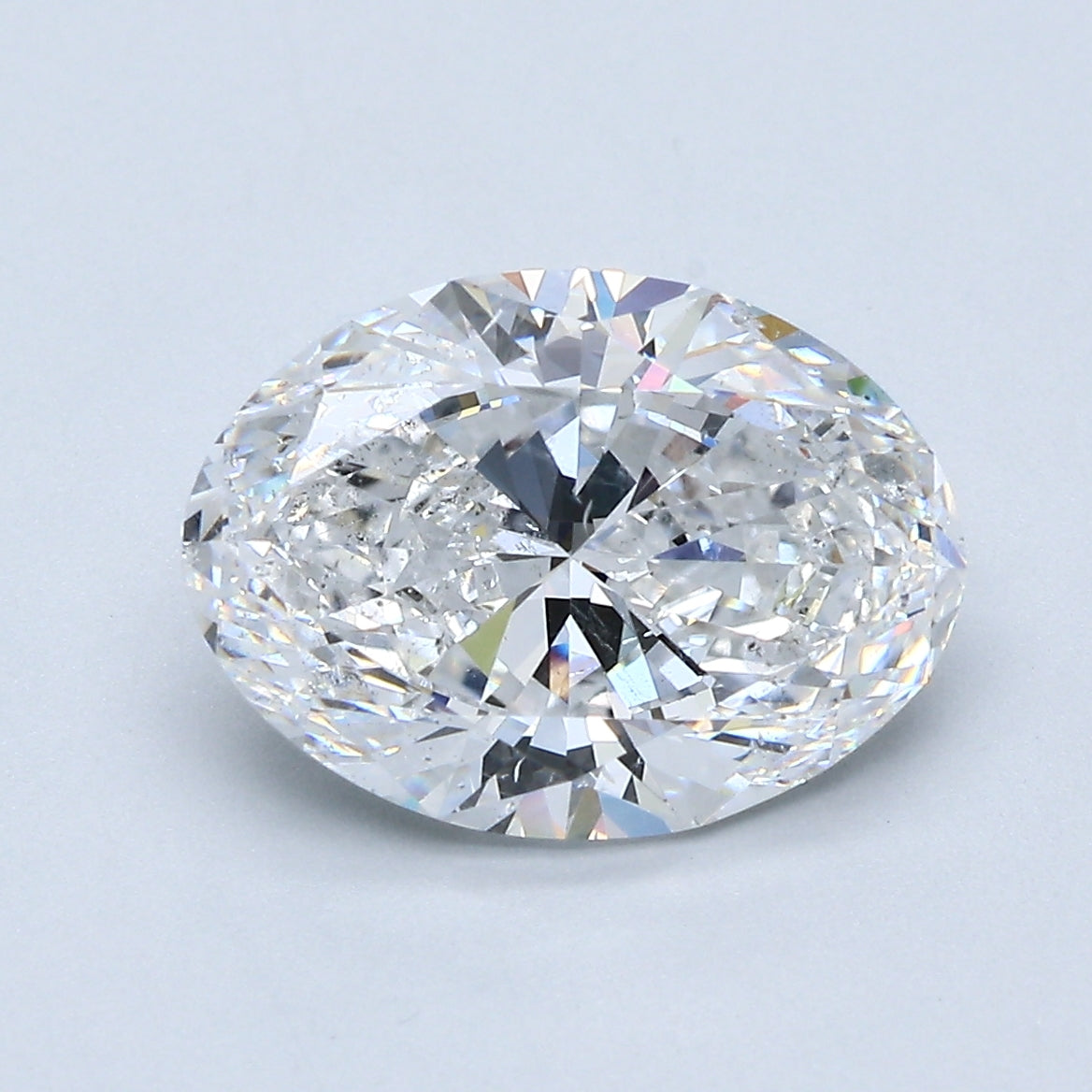 3.52ct Oval D SI2 Natural Diamond