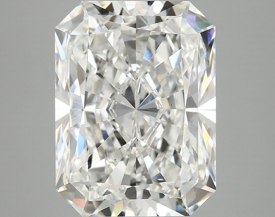 6.06ct Radiant F VS2 Lab Grown Diamond