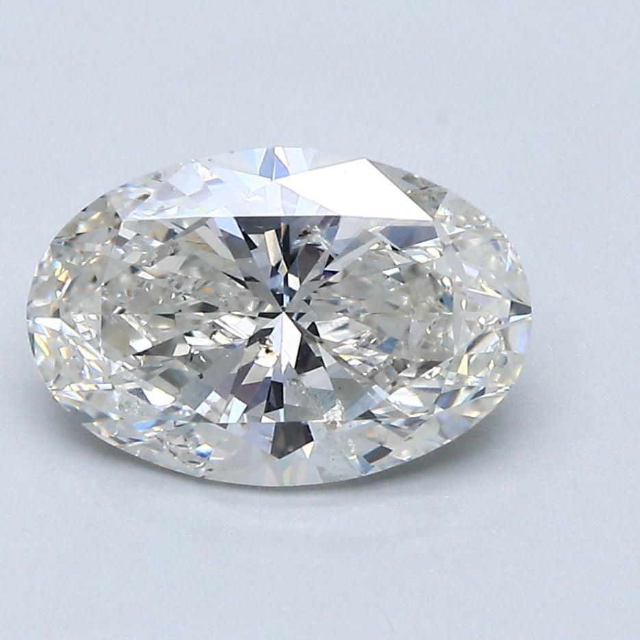2.01ct Oval H SI2 Natural Diamond
