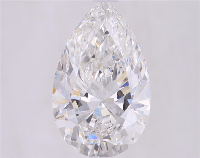 5.04ct Pear F VVS1 Lab Grown Diamond