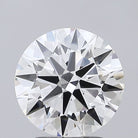 2.91ct Round E VVS2 Lab Grown Diamond