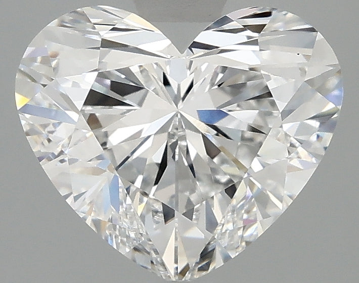 2.58ct Heart D VVS2 Lab Grown Diamond