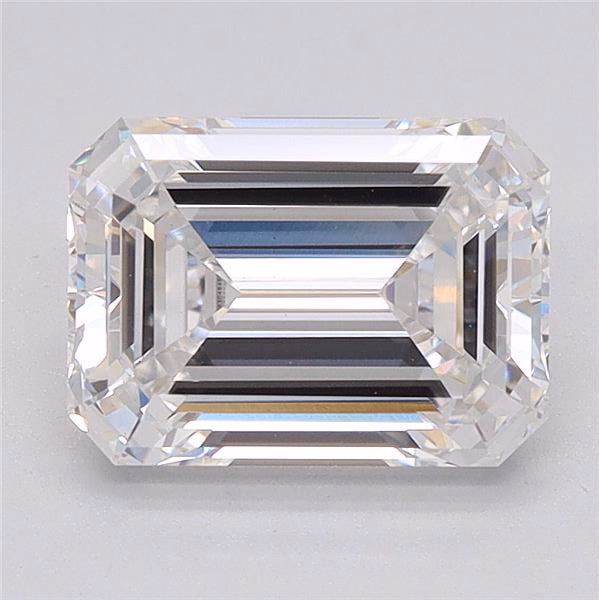 3.62ct Emerald F VS2 Lab Grown Diamond