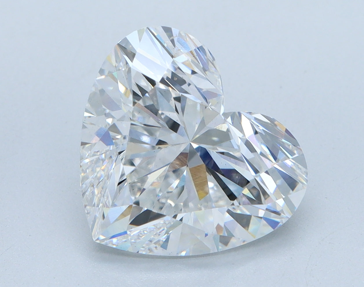 3.5ct Heart D VS2 Lab Grown Diamond