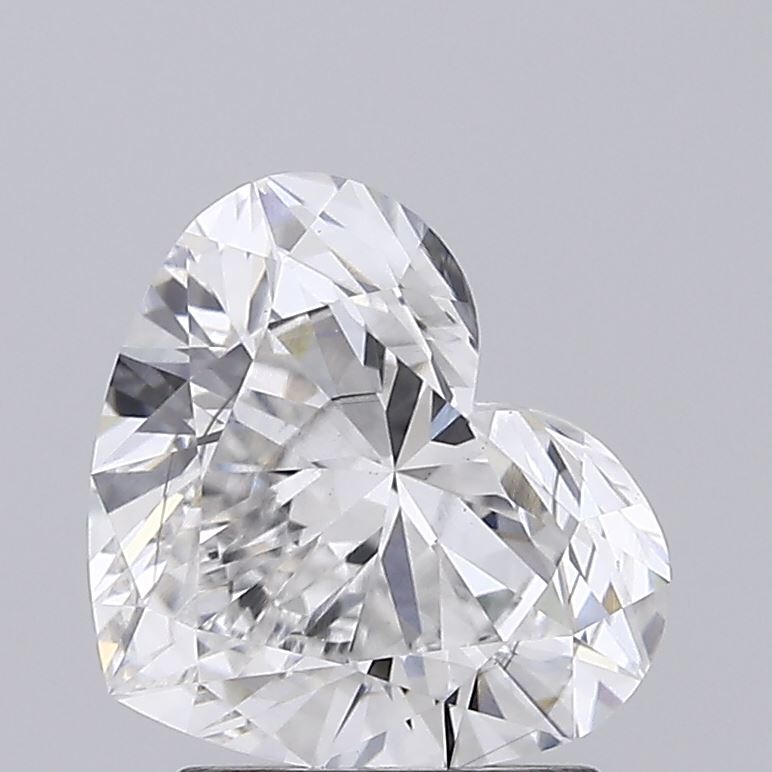 2.03ct Heart F VS2 Lab Grown Diamond