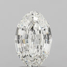2.89ct Step Oval F VS2 Lab Grown Diamond