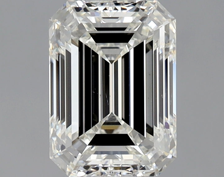1.7ct Emerald I VS2 Natural Diamond