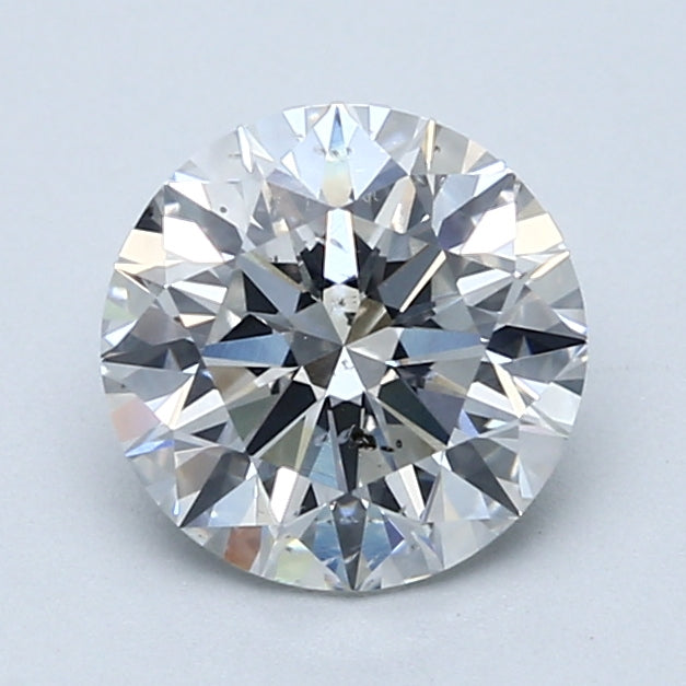 1.73ct Round F SI2 Natural Diamond