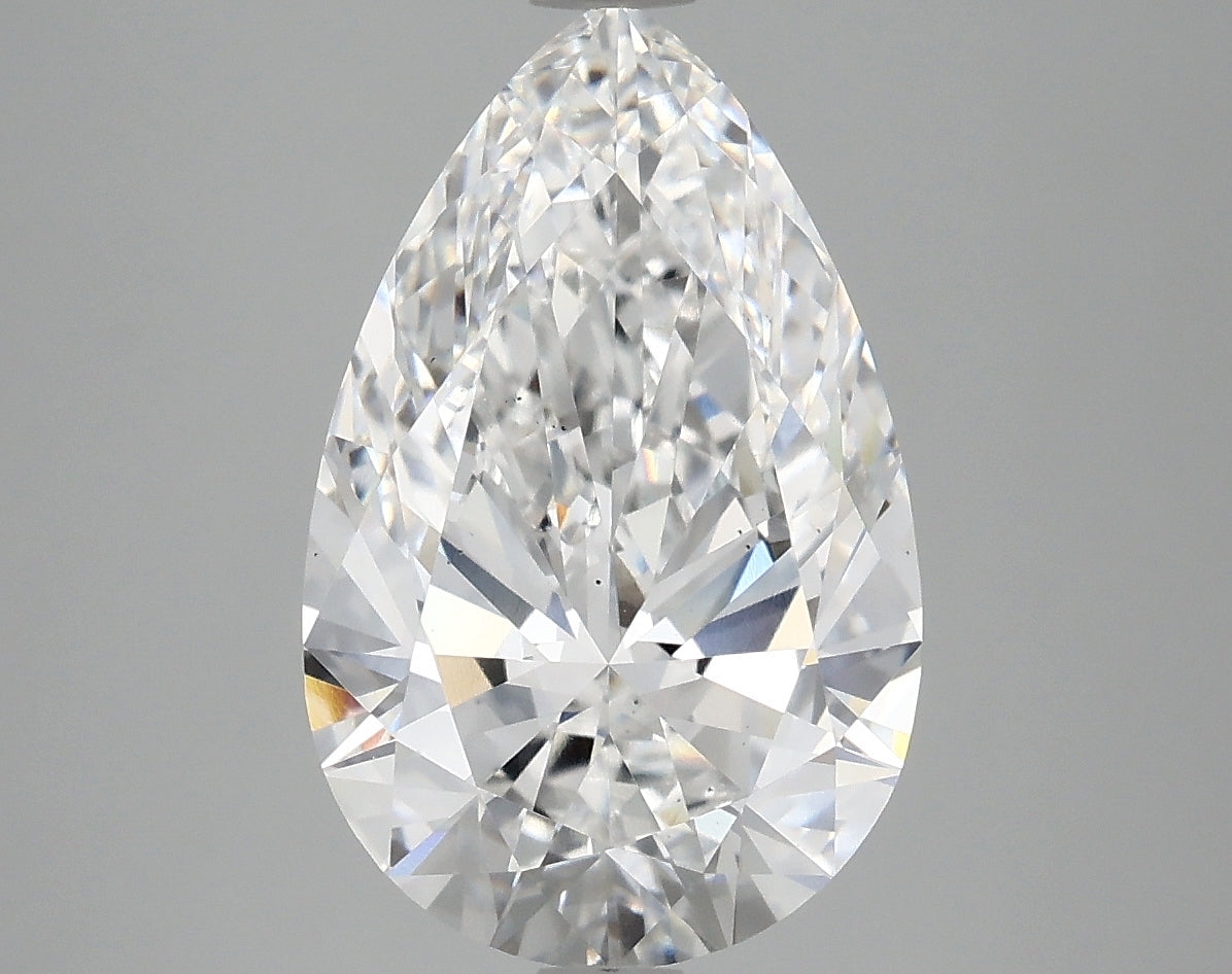 3.9ct Pear D VS2 Lab Grown Diamond