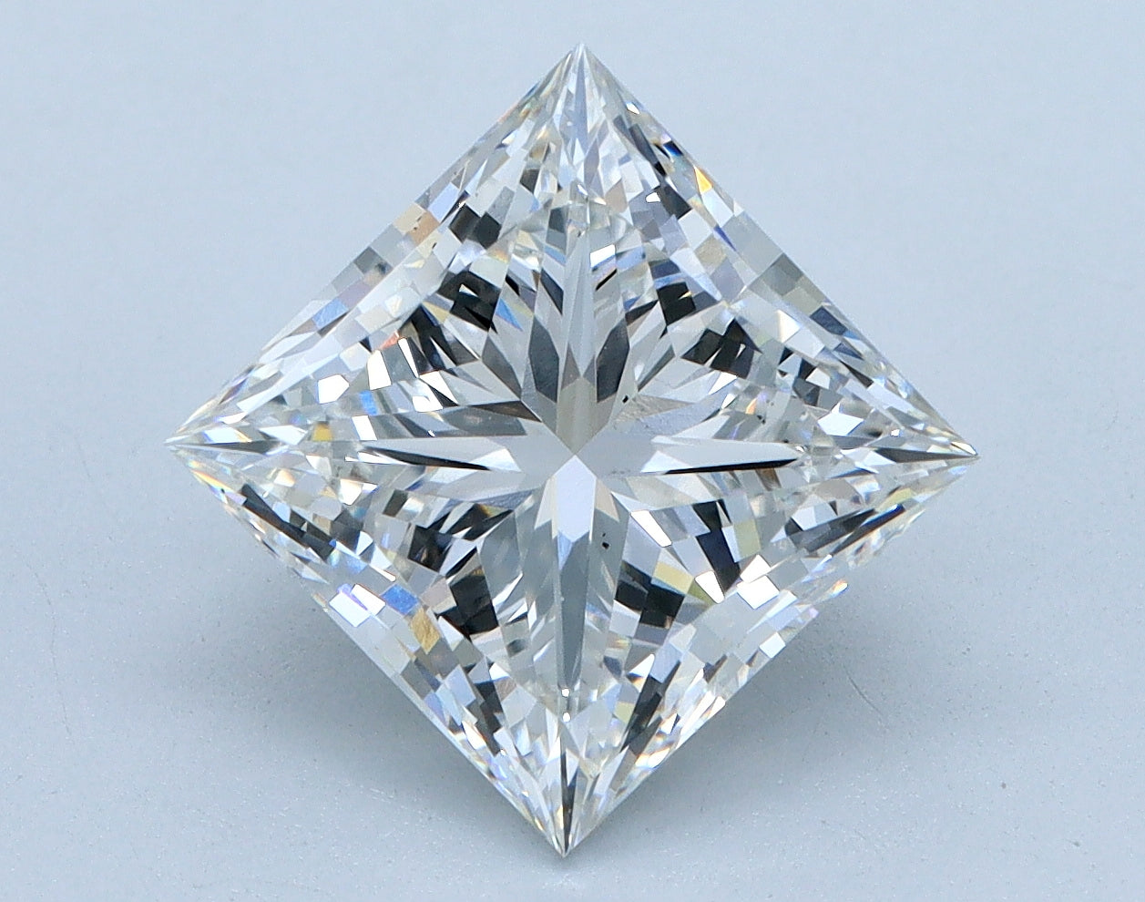 3.04ct Princess E VS2 Lab Grown Diamond
