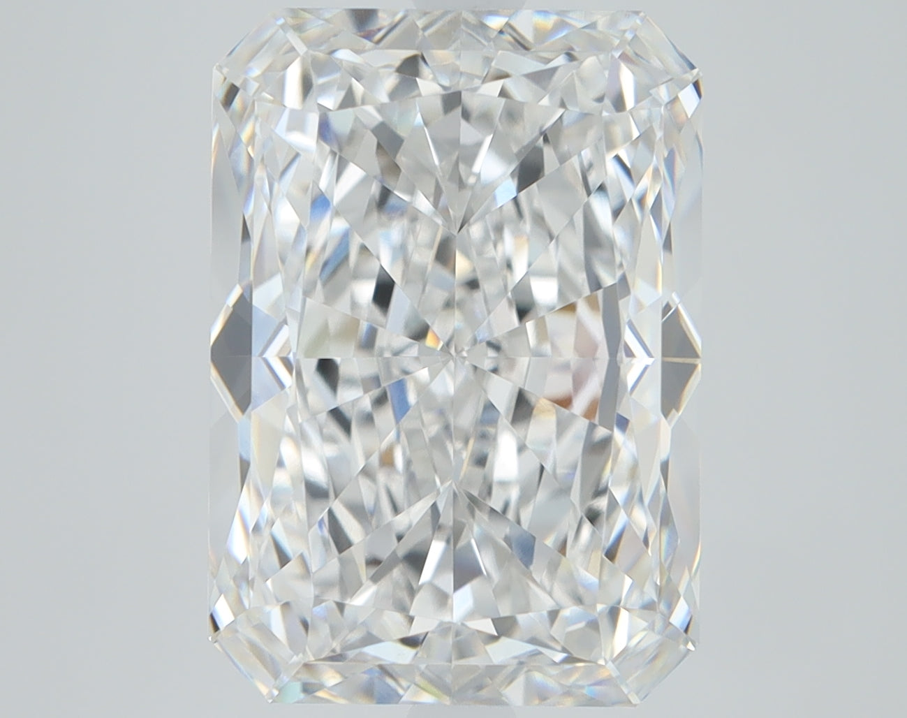 2.89ct Radiant D VS2 Lab Grown Diamond