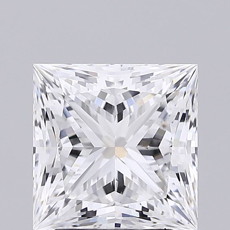 3.17ct Princess D VS1 Lab Grown Diamond