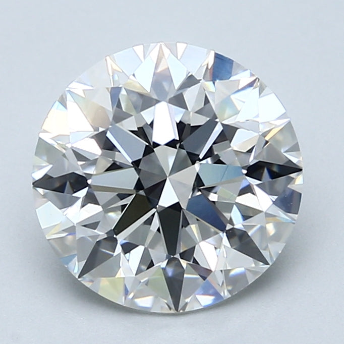 3ct Round D VS1 Natural Diamond