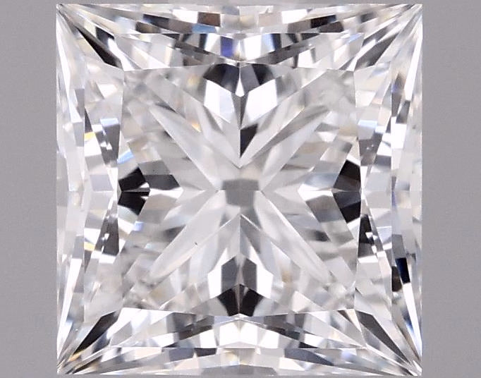 1.05ct Princess F VVS2 Lab Grown Diamond
