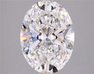 3.41ct Oval F VS1 Lab Grown Diamond