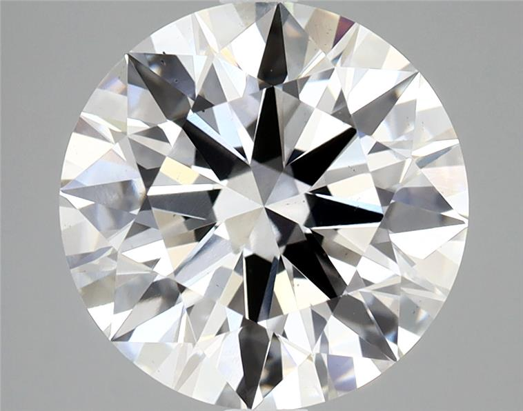 4.09ct Round F VS2 Lab Grown Diamond