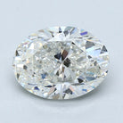 2.5ct Oval H SI2 Natural Diamond