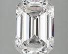 2.88ct Emerald E VS2 Lab Grown Diamond