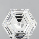 3.81ct Hexagonal D VS1 Lab Grown Diamond
