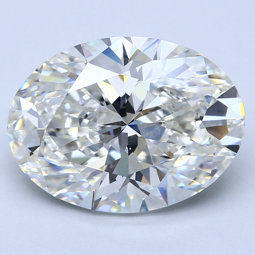 9.18ct Oval G VVS2 Lab Grown Diamond
