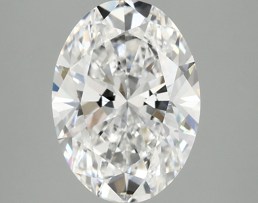 3.38ct Oval E VVS2 Lab Grown Diamond