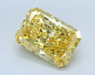 5.01ct Radiant Yellow VS2 Lab Grown Diamond