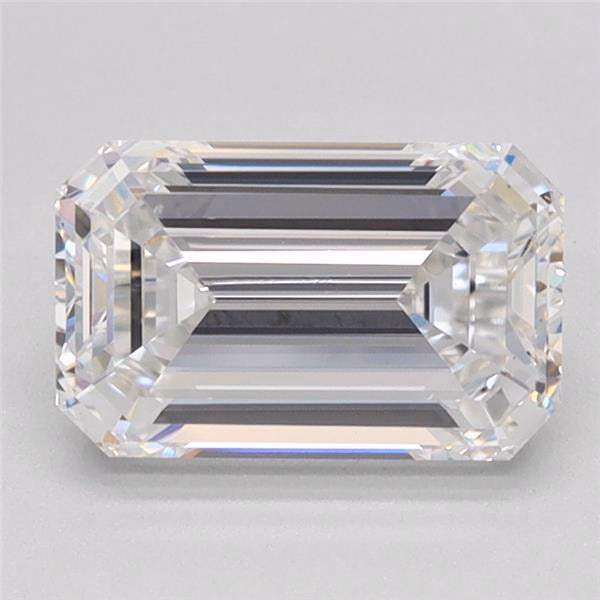 1.53ct Emerald E IF Lab Grown Diamond