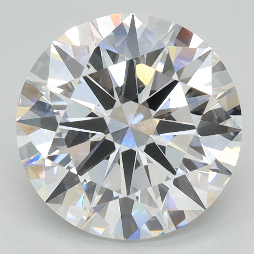 2.97ct Round E VVS2 Lab Grown Diamond