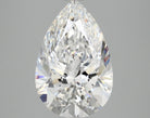 4.1ct Pear D VVS2 Lab Grown Diamond
