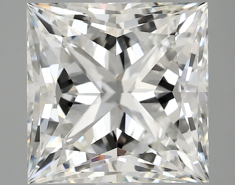 4.1ct Princess F VVS2 Lab Grown Diamond