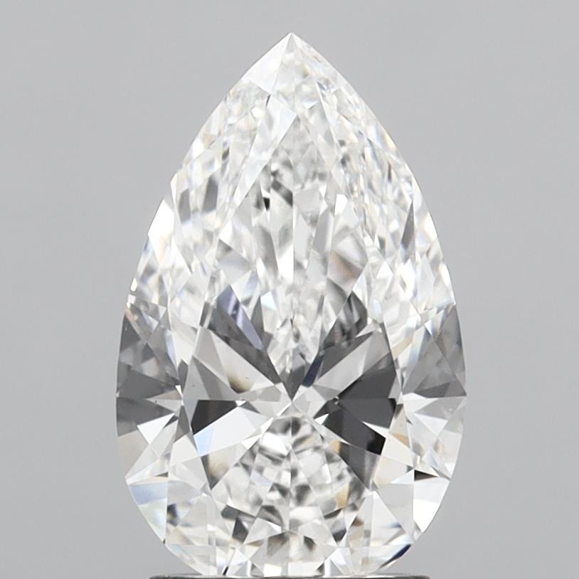 2.25ct Pear E VS1 Lab Grown Diamond