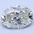 8.63ct Oval H VVS2 Lab Grown Diamond