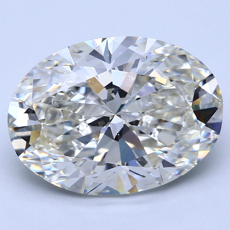 8.63ct Oval H VVS2 Lab Grown Diamond