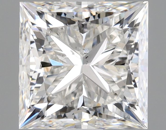 1.01ct Princess F SI1 Natural Diamond