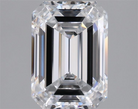 2.11ct Emerald D VVS1 Lab Grown Diamond