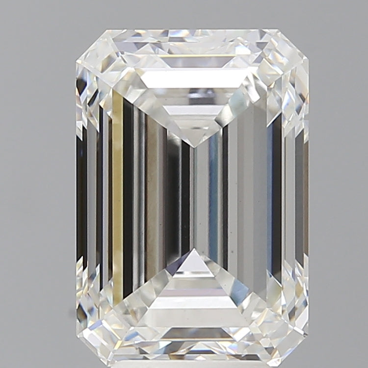 5.56ct Emerald F VS1 Lab Grown Diamond