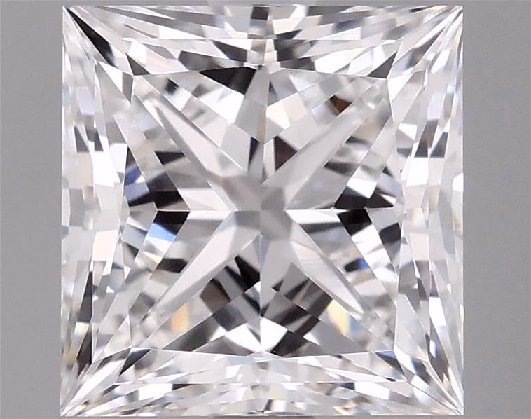 6.56ct Princess F VVS2 Lab Grown Diamond