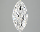 2.45ct Marquise D VVS2 Lab Grown Diamond