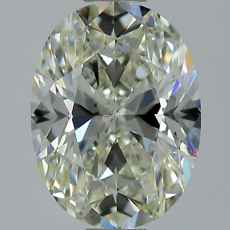 1.71ct Oval K VS2 Natural Diamond