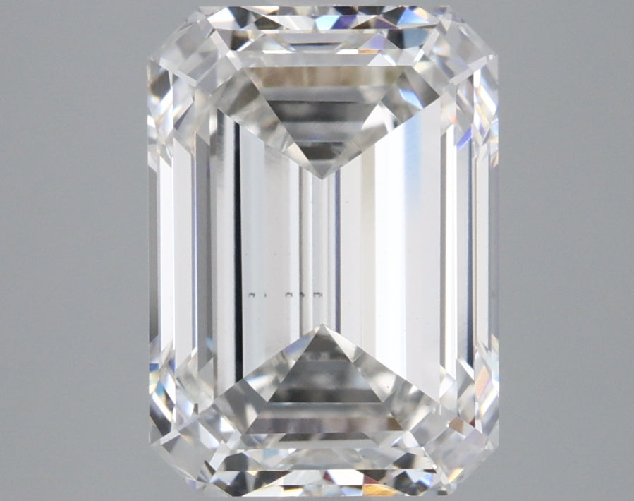 3.96ct Emerald F VS2 Lab Grown Diamond