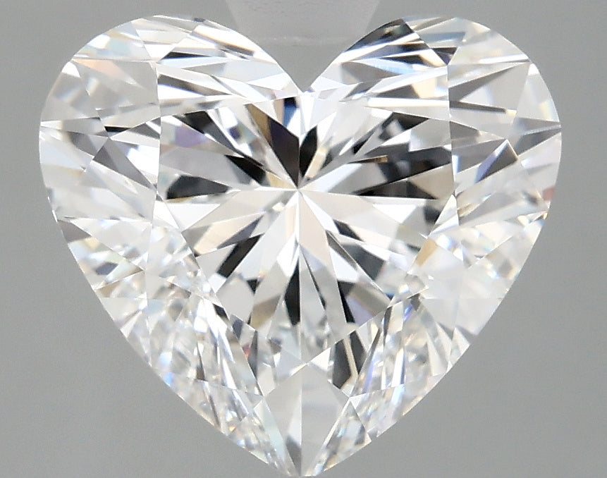 4.1ct Heart D VVS2 Lab Grown Diamond