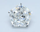 3.9ct Pentagonal F VS1 Lab Grown Diamond