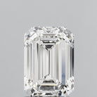 1.54ct Emerald F VVS1 Lab Grown Diamond