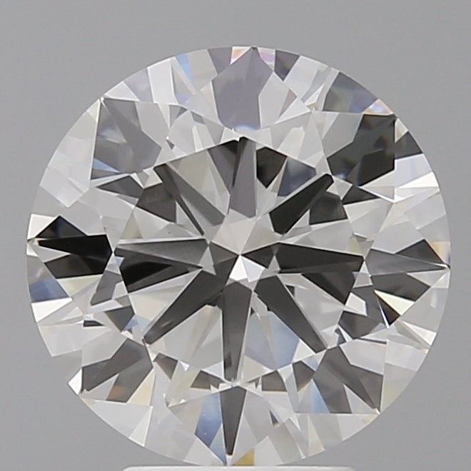 3.58ct Round F VVS2 Lab Grown Diamond